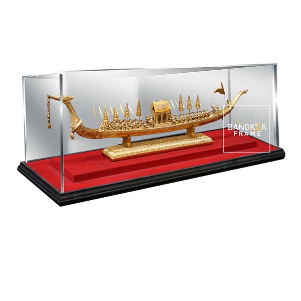 Shoes Display Box-กรอบกล่องโชว์โมเดลเรือสุพรรณหงษ์-โชว์โมเดล